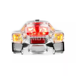 STR8 hátsó lámpa króm, Yamaha BWs NG