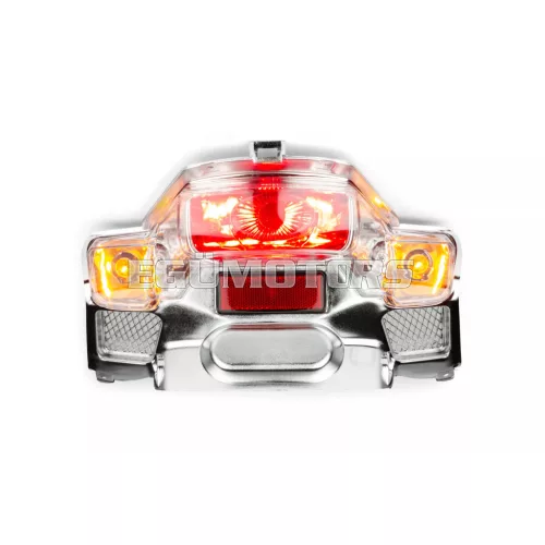 STR8 hátsó lámpa króm, Yamaha BWs NG