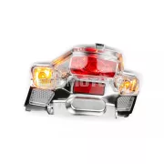 STR8 hátsó lámpa króm, Yamaha BWs NG