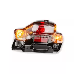 STR8 hátsó lámpa fekete, Yamaha Spy