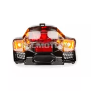 STR8 hátsó lámpa fekete, Yamaha Spy