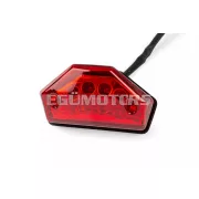 STR8 LED hátsó lámpa piros, Rieju MRT