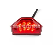 STR8 LED hátsó lámpa piros, Rieju MRT