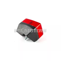 STR8 hátsó lámpa fekete/piros, MBK 51 / Peugeot 103