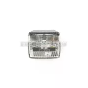 STR8 hátsó lámpa karbon/fehér, MBK 51 / Peugeot 103