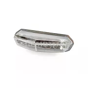 STR8 hátsó lámpa LED irányjelzőkkel, átlátszó, Lexus stílus, Derbi DRD / X-Race