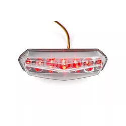 STR8 LED hátsó lámpa átlátszó, Derbi DRD / X-Race