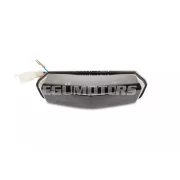 STR8 hátsó lámpa LED irányjelzőkkel, füstszínű, Derbi DRD / X-Race