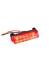 LED Tail Light STR8 universal vertical mount red