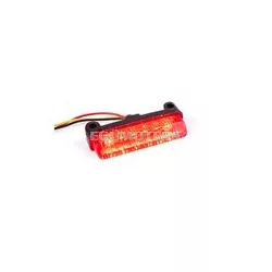 LED Tail Light STR8 universal vertical mount red