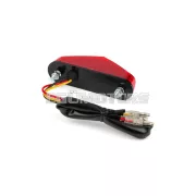 STR8 LED hátsó lámpa piros, univerzális