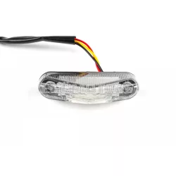   STR8 univerzális LED hátsó lámpa, fehér rendszámtábla-világítással