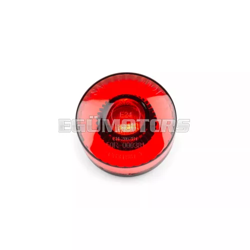 STR8 LED hátsó lámpa kör, fekete