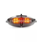 STR8 Black Line hátsó lámpa irányjelzőkkel, LED, Peugeot Speedfight 2