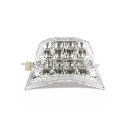 STR8 LED hátsó lámpa króm, Piaggio Zip 2