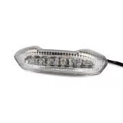 STR8 LED hátsó lámpa irányjelző nélkül, fehér, Piaggio NRG Power