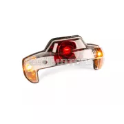 STR8 Lexus hátsó lámpa fekete, Yamaha BW's 2004-ig