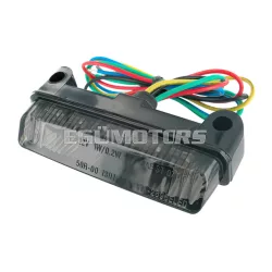   STR8 Black Line LED hátsó lámpa irányjelzőkkel, univerzális