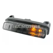 STR8 Black Line LED hátsó lámpa irányjelzőkkel, univerzális