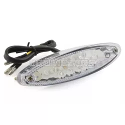 STR8 Space hátsó lámpa, 15 LED, átlátszó, fehér