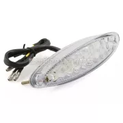 STR8 Space hátsó lámpa, 15 LED, átlátszó, fehér