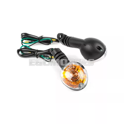 STR8 index OEM minőség fekete/fehér, Peugeot Ludix