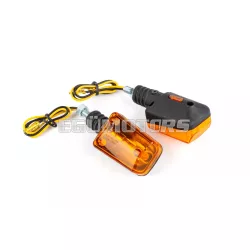 STR8 Mini index téglalap fekete / narancs