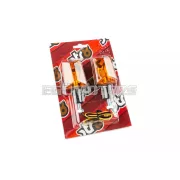 STR8 Mini index téglalap fekete / narancs