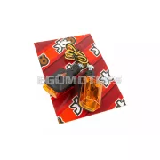 STR8 Mini index téglalap fekete / narancs