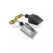 STR8 Mini indiex téglalap V2 12V - 10W, fekete / fehér