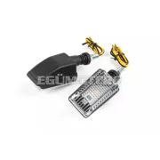 STR8 Mini indiex téglalap V2 12V - 10W, fekete / fehér