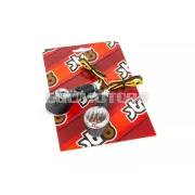 STR8 Micro undex ovális, karbon / fehér