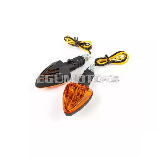 STR8 Triangle F. index rövid, fekete / narancssárga