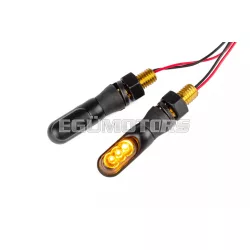 STR8 Mini LED index, füstszínű