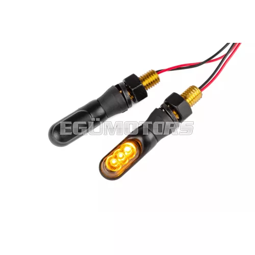 STR8 Mini LED index, füstszínű