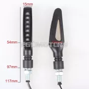 STR8 Contest LED index szekvenciális, füstszínű