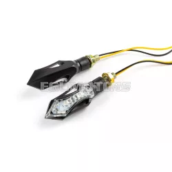 STR8 Sakado LED index szekvenciális, fekete / fehér