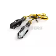 STR8 Sakado LED index szekvenciális, fekete / fehér