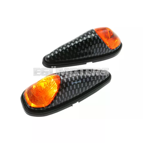 STR8 Raindrop index ragasztható, narancssárga / karbon