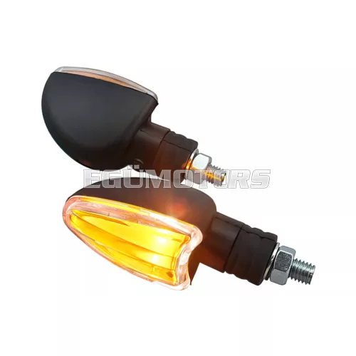 STR8 Demon index, fehér lencse / fekete