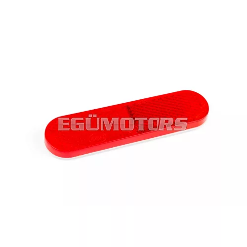 STR8 reflektor piros, öntapadós, 95x25mm