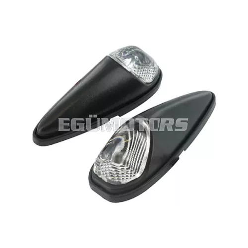 STR8 Raindrop világítás / index ragasztható, átlátszó / fekete