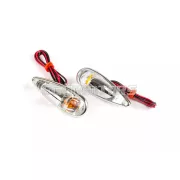 STR8 Fender index / lámpa ragasztható, csepp alakú, króm