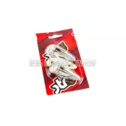 STR8 Fender index / lámpa ragasztható, csepp alakú, króm