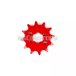   STR8 első lánckerék 15 fogas - 420-as, piros, Derbi Euro2 / Euro3