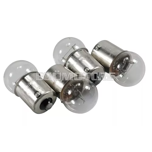 STR8 index izzó készlet (4 db) 12V 10W (BA15S), fehér