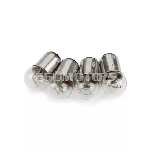 STR8 izzók (4 db) 12V - 23/8W BAY15D (P23/8W), fehér