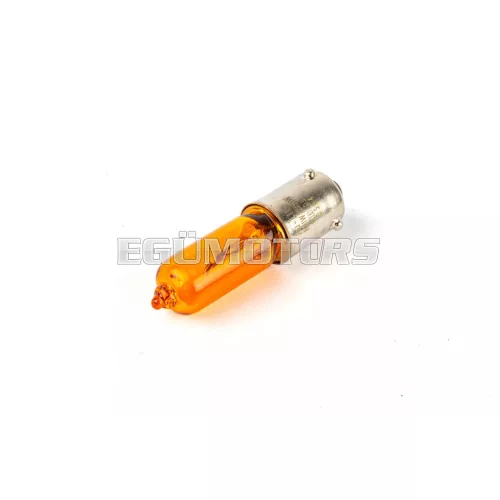 STR8 izzó 12V - 21W H21 BAY9S, eltolásos, narancssárga
