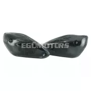 STR8 idom- és világításkészlet fekete-fehér, Yamaha Aerox 2013-ig