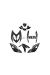 Fairing Kit Yamaha Aerox before 2013 Black 7 pieces